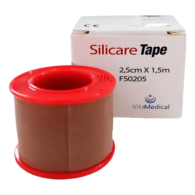 Silicare Tape — Fita de silicone 2,5 cm × 1,5 m