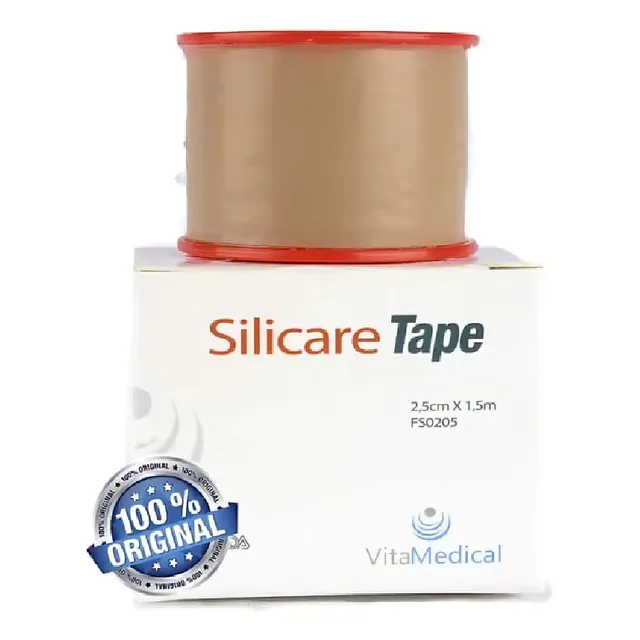 Fita de silicone 2,5 × 1,5 m — cicatriz/cesárea/queloide