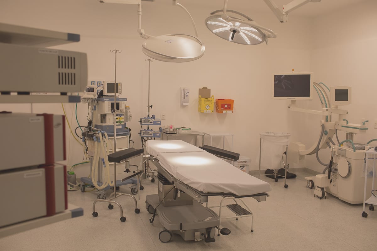 Centro cirúrgico do Amato Hospital Dia