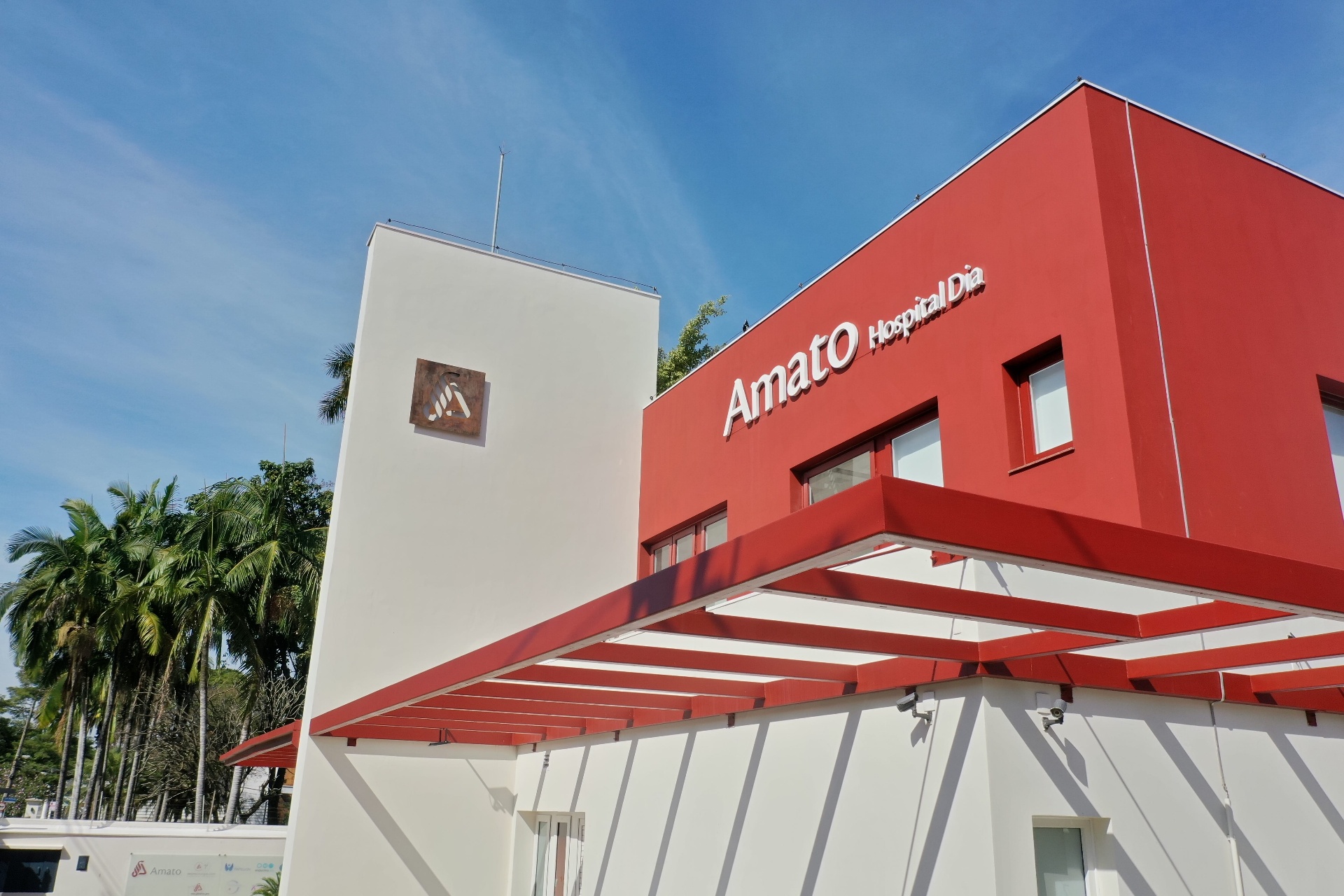 Fachada do hospital